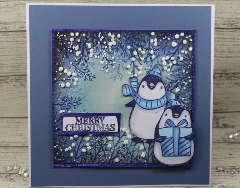 Two Jays Stamp Large Penguins