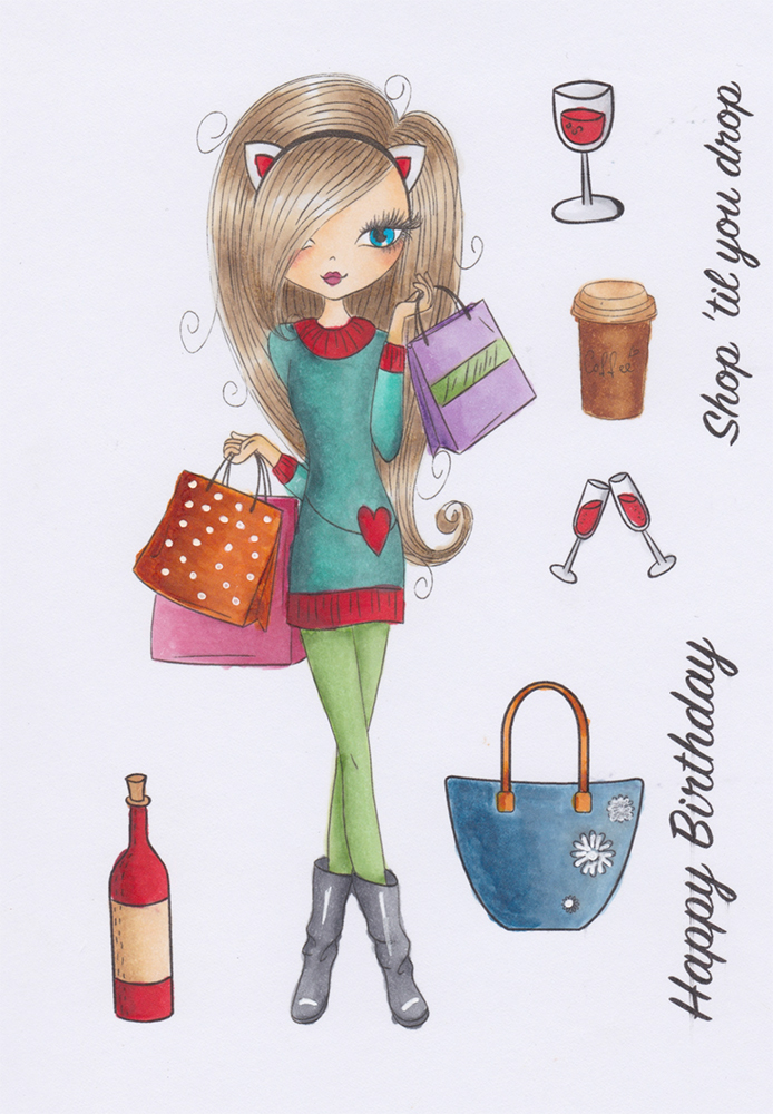 Two Jays Stamp Nicole