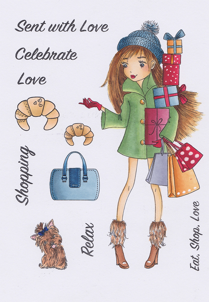 Two Jays Stamp Eloise