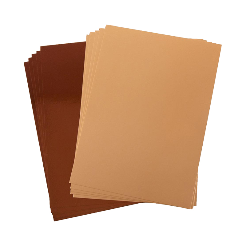 Craft Artist Mirror Card A4 Vintage Copper