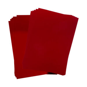 Craft Artist Mirror Card A4 Ruby Red