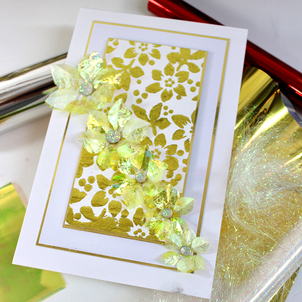 Kaleido Reactive Foil Bright Gold Art of Craft