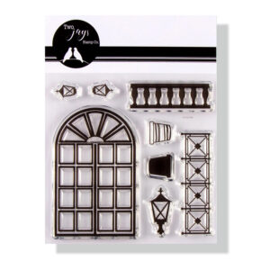 Two Jays Stamp Window View