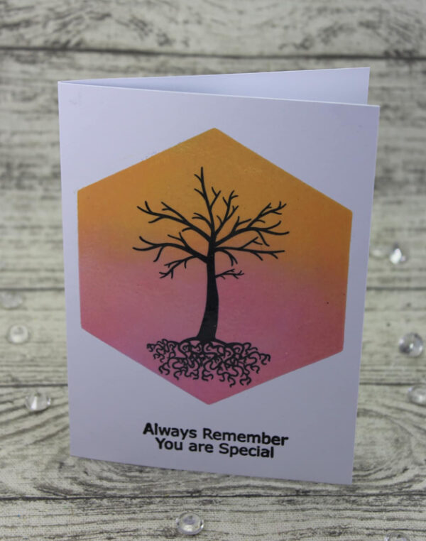 Two Jays Stamp Rooted Trees Art of Craft