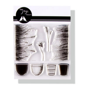 Two Jays Stamp Spring Grasses