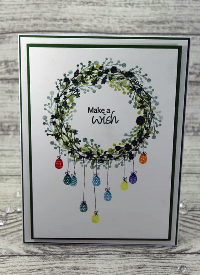 Two Jays Stamp Easter Eggs