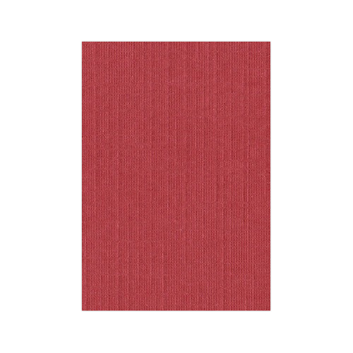 Craft Artist Linen A4 Card Red
