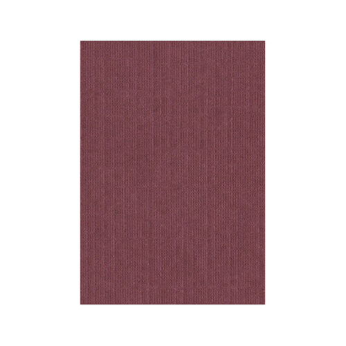 Craft Artist Linen A4 Card Burgundy