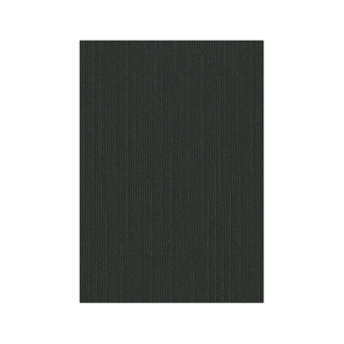 Craft Artist Linen A4 Card Black Art of Craft