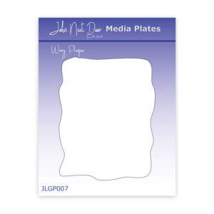 John Next Door Media Plate Wavy Plaque