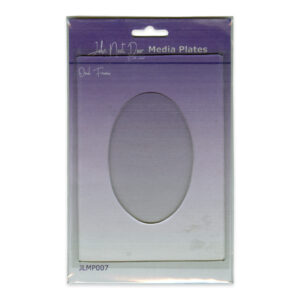 John Next Door Media Plate Oval Frame