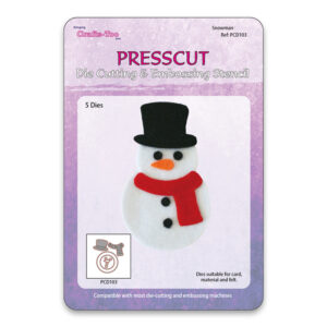 Presscut Snowman