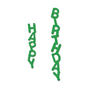 Presscut Happy Birthday