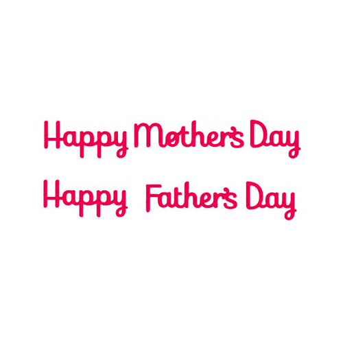 Presscut Happy Mother's Father's Day
