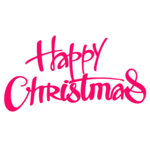 Presscut Happy Christmas