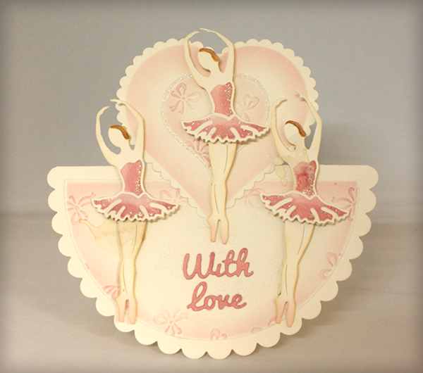 Presscut Scalloped Semi Circle