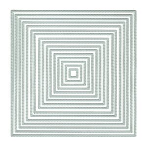 Presscut Nesting Stitch Dot Square