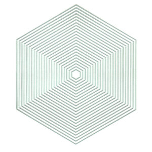 Presscut Nesting Plain Hexagons