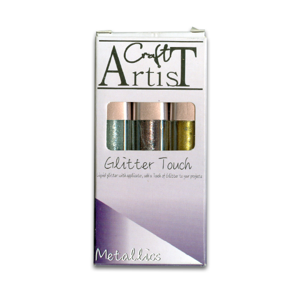 Craft Artist Glitter Touch Metallics