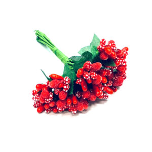 Craft Artist Festive Stamen Red