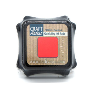 Craft Artist Quick Dry Ink Pads Cardinal