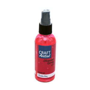 Craft Artist Shimmer Spray Cardinal