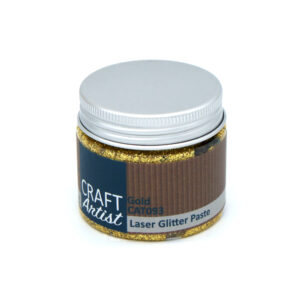 Craft Artist Laser Glitter Paste Gold