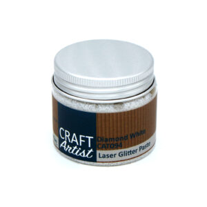 Craft Artist Laser Glitter Paste Diamond White