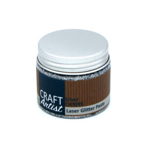 Craft Artist Laser Glitter Paste Silver