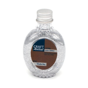Craft Artist Laser Glitter Silver