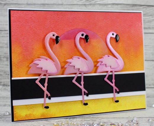 Presscut Flamingo Forest