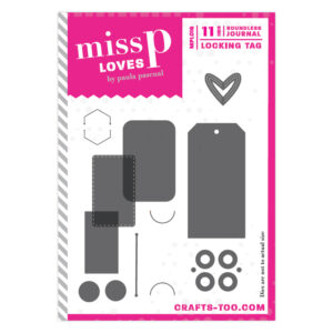 Miss P Loves Boundless Journal Locking Tag