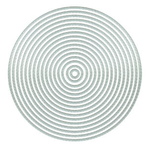 Presscut Nesting Stitch Dot Circles