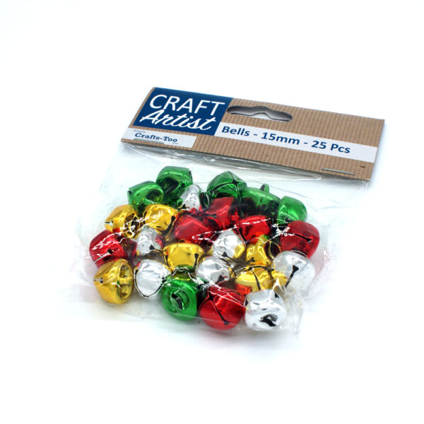 Craft Artist Jingle Bells 15mm Art of Craft