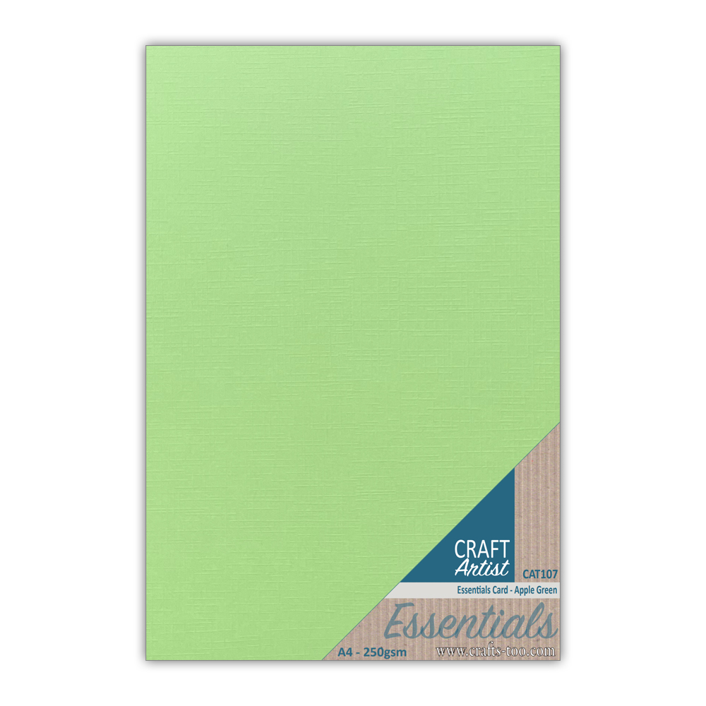 Craft Artist Essential Card Apple Green