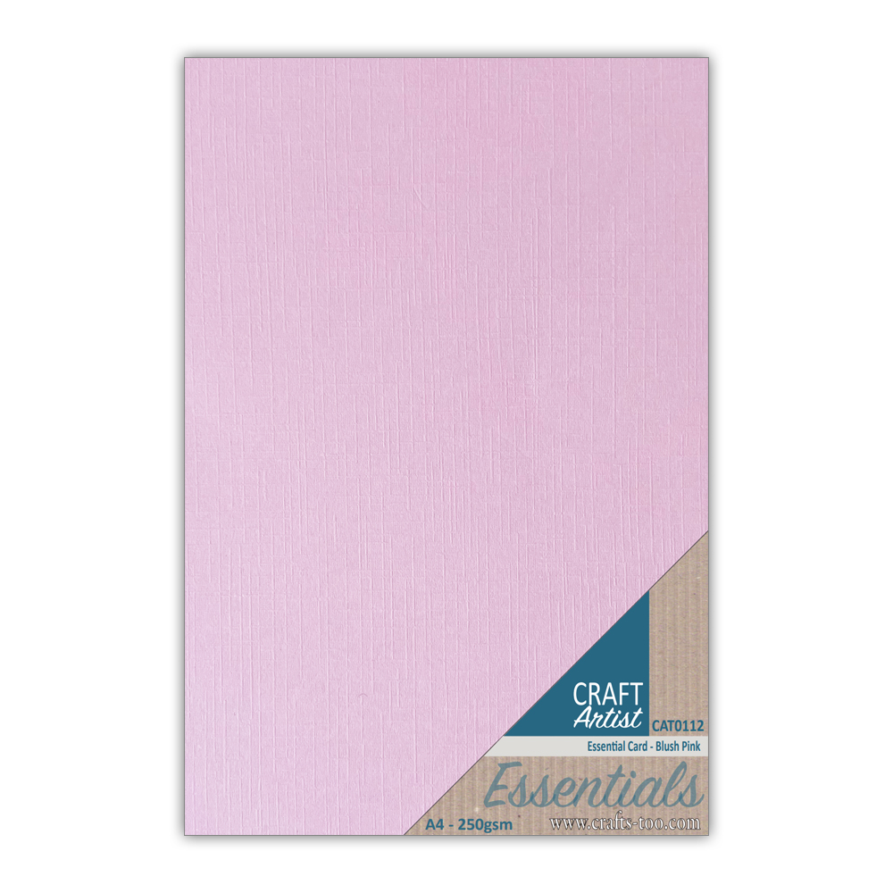 Craft Artist Essential Card Blush Pink - Art of Craft