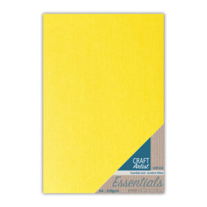 Craft Artist Essential Card Sunshine Yellow
