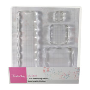 Crafts Too Small & Medium Stamping Blocks set