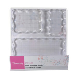 Crafts Too Medium & Large Stamping Blocks set
