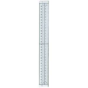 Crafts Too Metal Edge Craft Ruler With Stitching Holes
