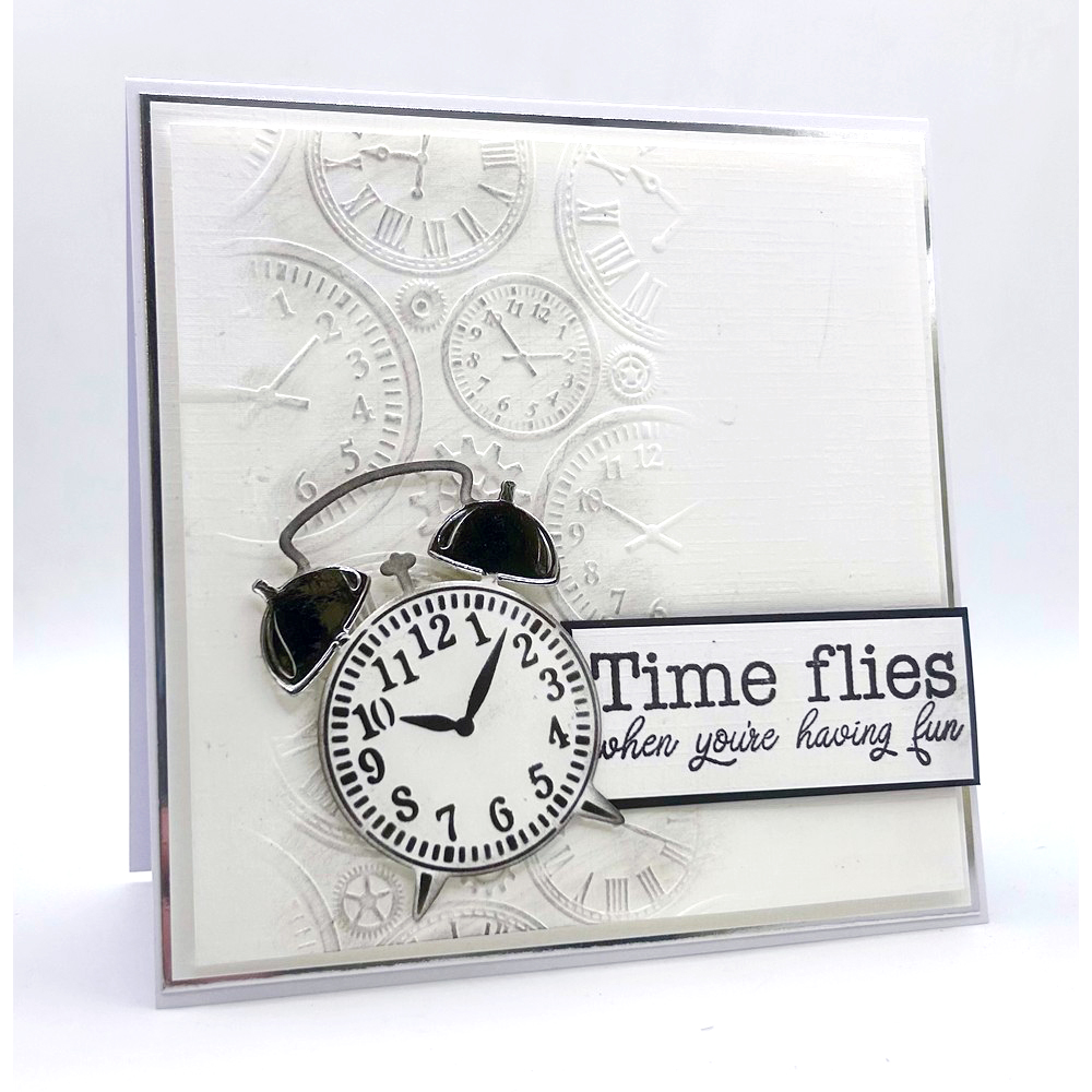 Nellie Snellen 3D Embossing Folder Time - Image 3
