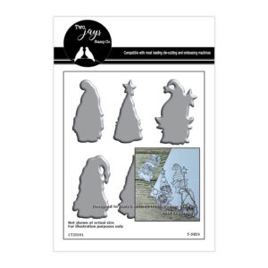 Two Jays Stamps Cutting Die Gnome Row