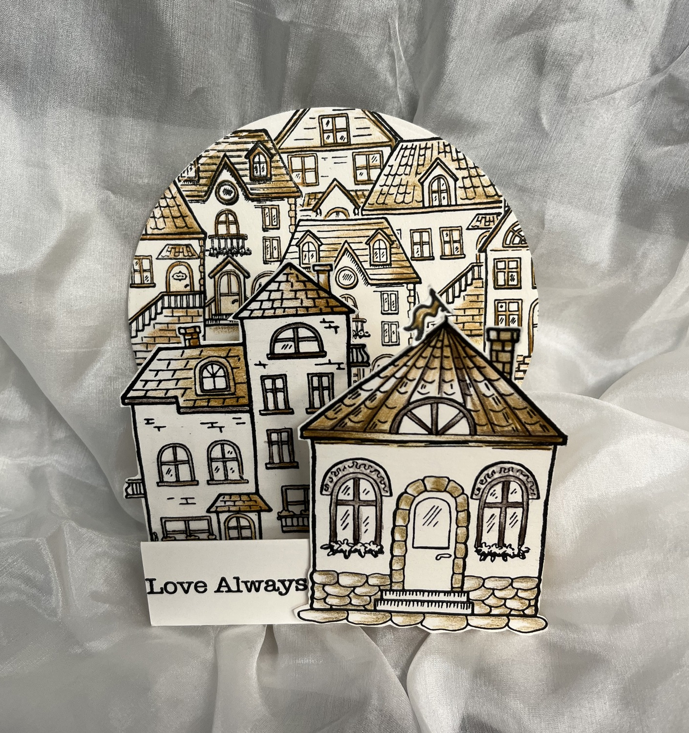 Two Jays Clear Stamps Round House