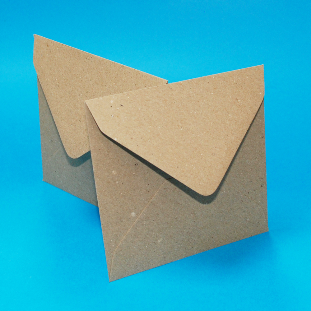 5x5 Kraft Envelopes Art of Craft