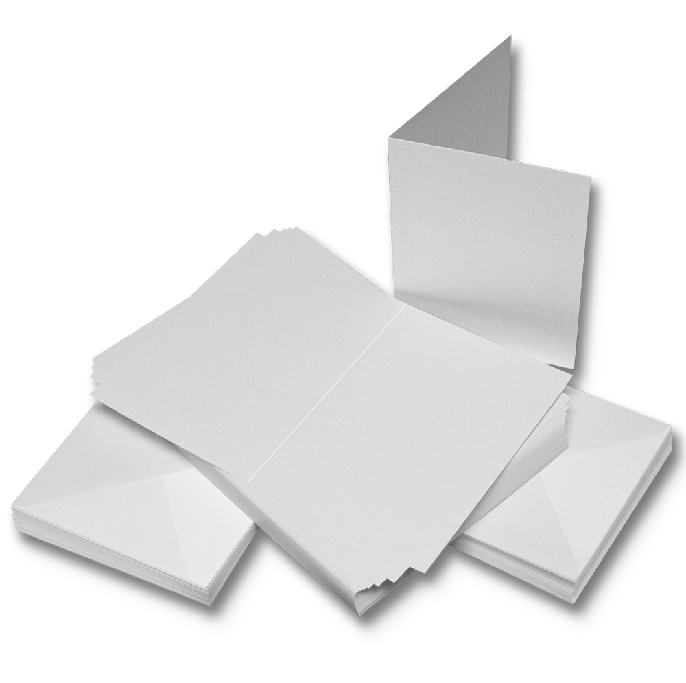 C7 White Card & Envelopes Art of Craft