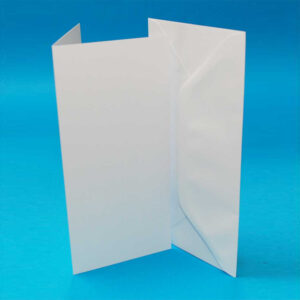 DL White Cards & Envelopes