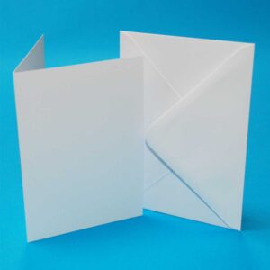 C6 White Cards & Envelopes