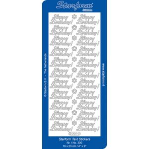 Starform Happy Birthday with Flowers