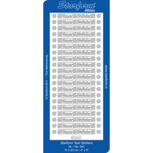 Starform Framed Happy Birthday