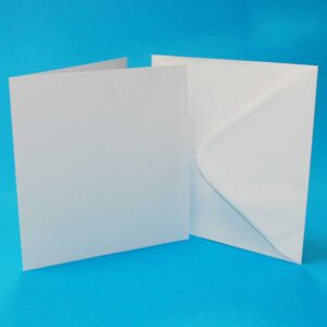 8×8 White Cards & Envelopes